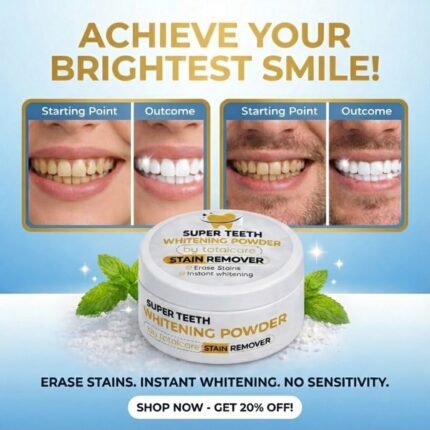Super Teeth Whitening Powder by Total Care